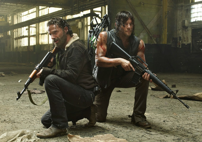 Walking Dead's Rick,Daryl-Season 5