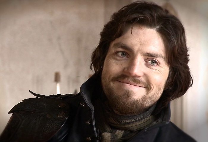 Athos from BBC America's Musketeers