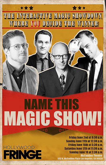 Fringe 2017 - Name This Magic Show