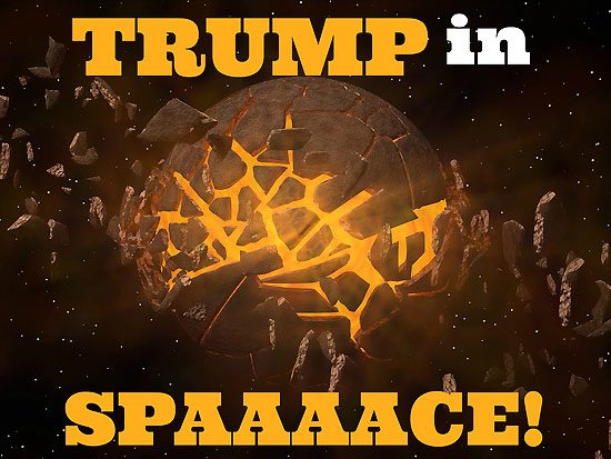 Fringe 2017-Trump in Space