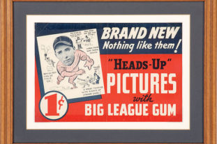 Mungo Promo Baseball Gum Card